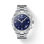 Tissot PR 100 Sport Gent Chronograph blue dial stainless steel Swiss quartz watch T1016171104100