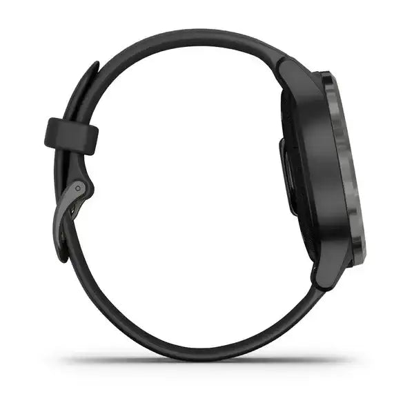 Garmin Vivoactive 4S Black with Slate Hardware. - Cassim & Co South Africa