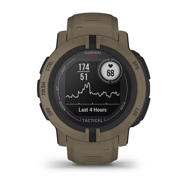Garmin Instinct 2 Solar Tactical Edition Coyote Tan.