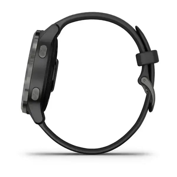 Garmin Vivoactive 4S Black with Slate Hardware. - Cassim & Co South Africa